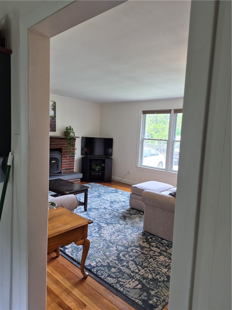 345 Stone Church Road Tiverton, RI 02878 - Photo 36 of 40 Entrance to family room/dining area from hallway to kitchen