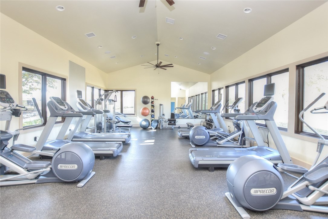 704 Bonnet Boulevard Georgetown, TX 78628 - Photo 34 of 40 Exercise room next to the community club house