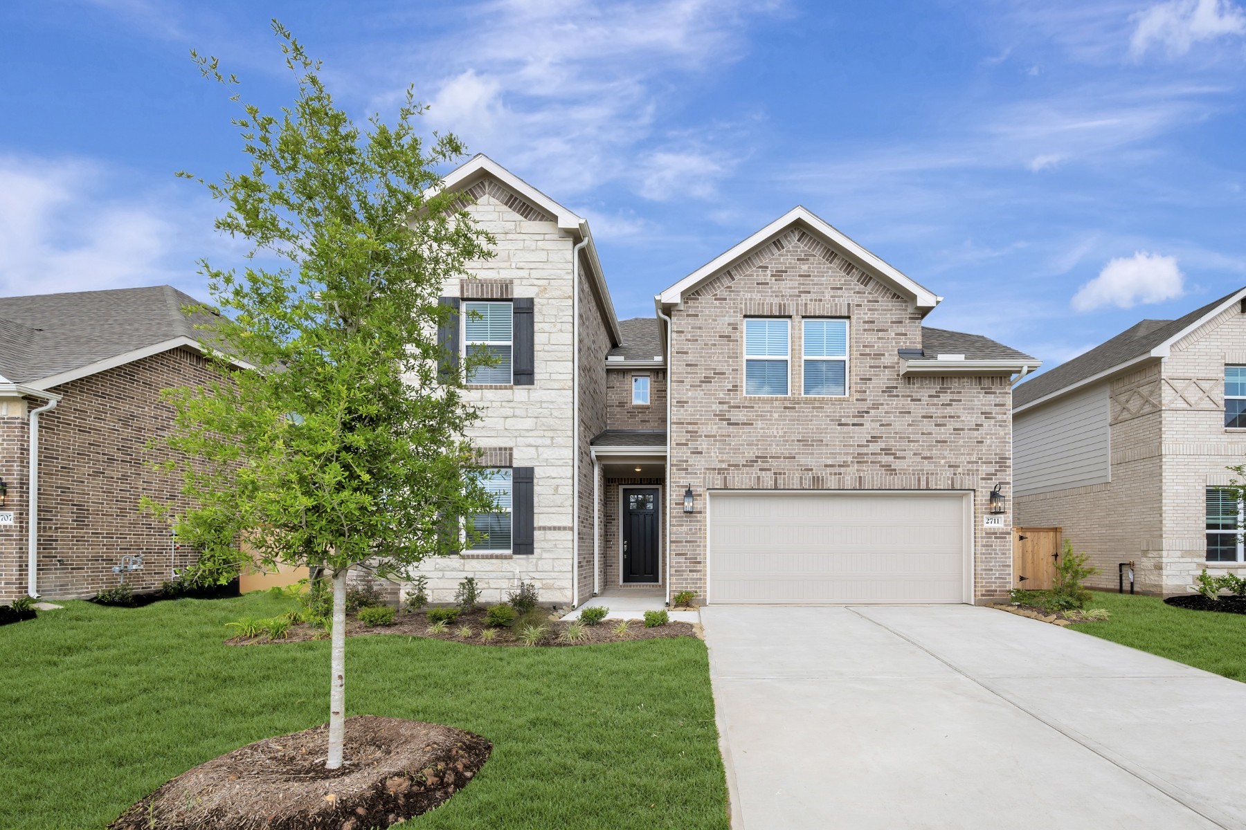 Stunning Tuscaloosa design by K. Hovnanian Homes with elevation RA in beautiful Kingdom Heights.