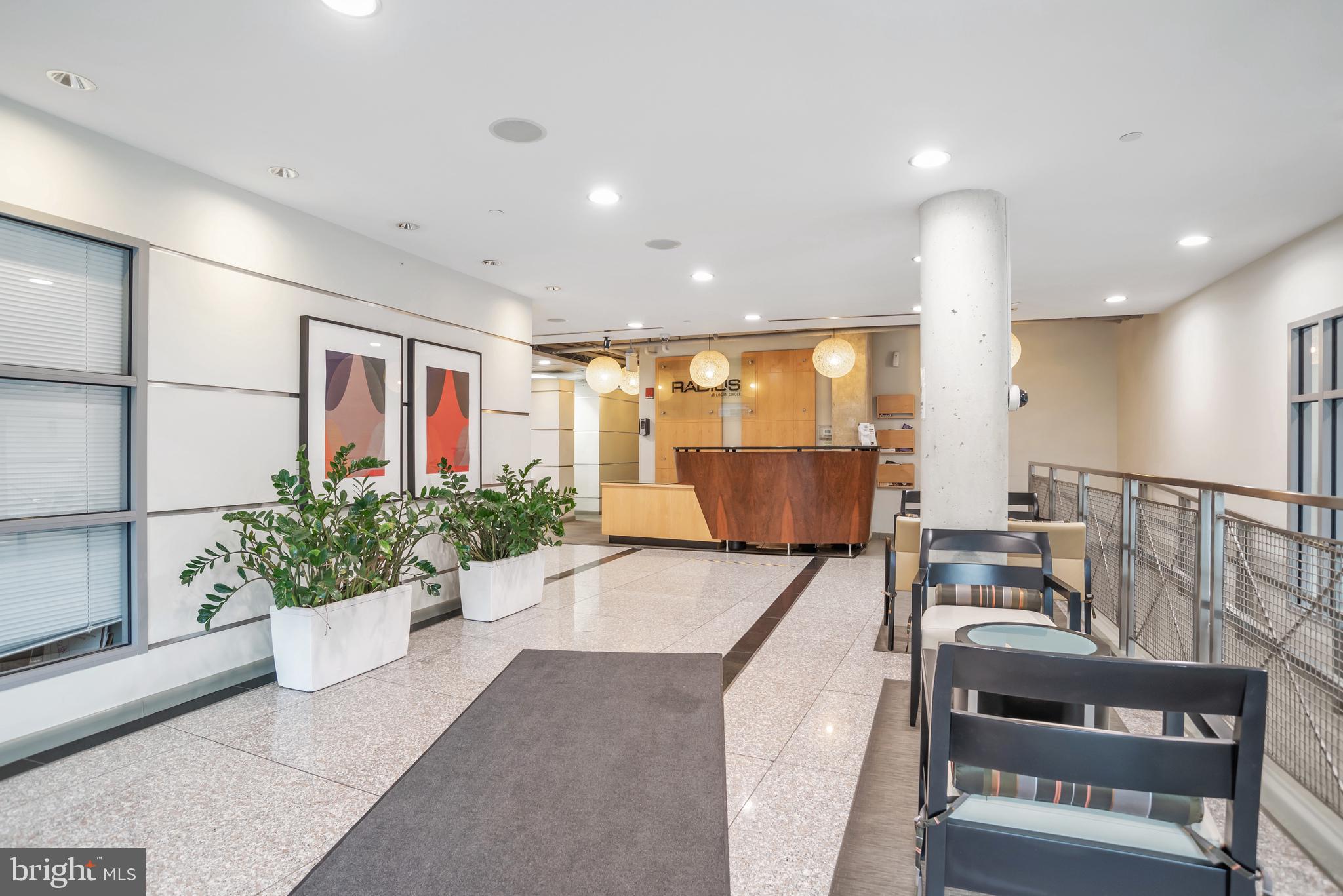 1300 N Street Northwest, Unit 512 Washington, DC 20005 - Photo 26 of 30 Lobby area