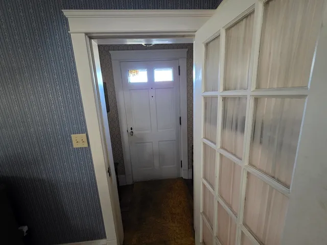 a view of a hallway
