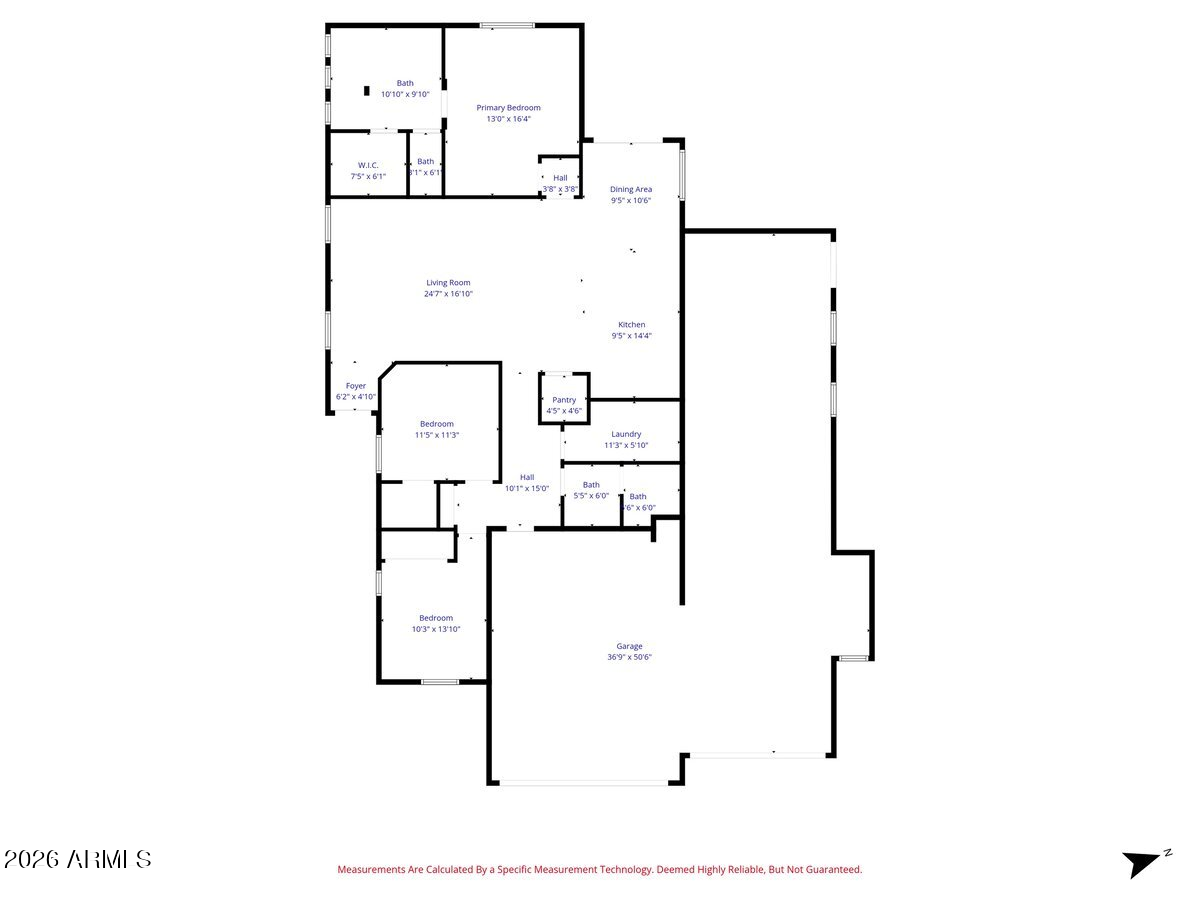 6150 North Stratford Court Rimrock, AZ 86335 - Photo 60 of 60 a picture of a floor plan