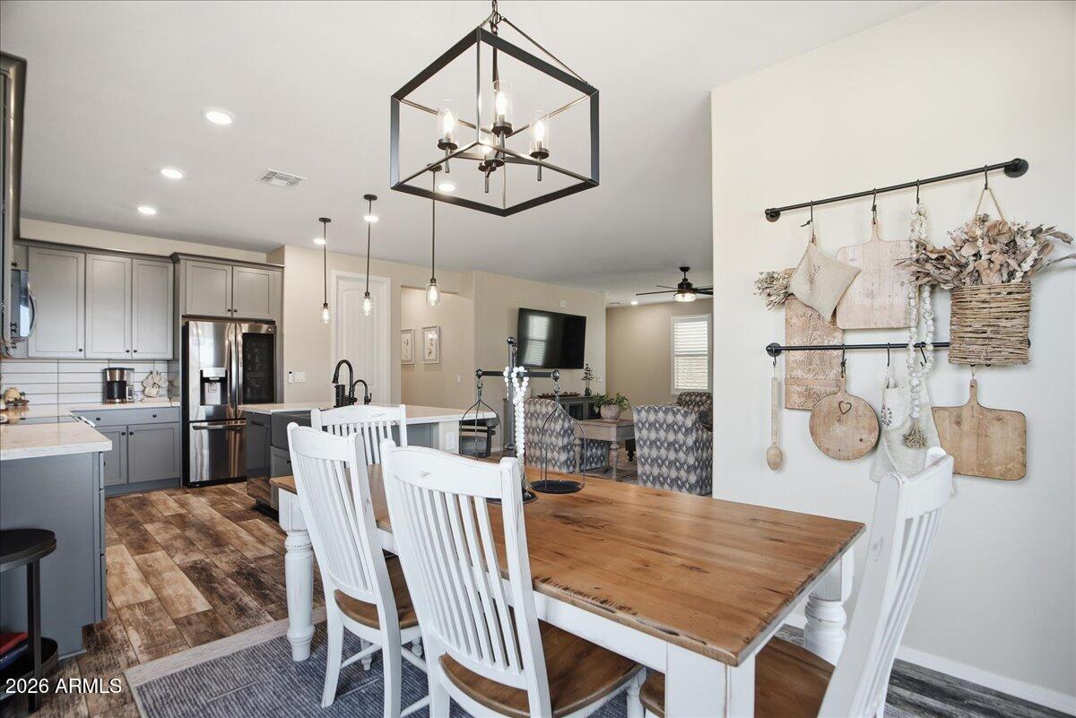 6150 North Stratford Court Rimrock, AZ 86335 - Photo 22 of 60 a view of a dining room with furniture