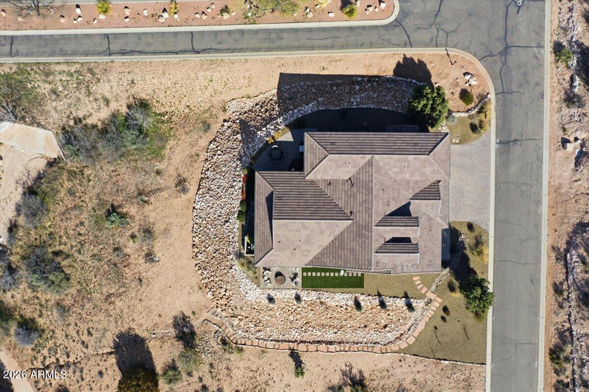 6150 North Stratford Court Rimrock, AZ 86335 - Photo 49 of 60 54-Bird's Eye View