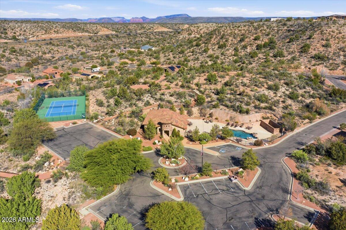 6150 North Stratford Court Rimrock, AZ 86335 - Photo 56 of 60 an aerial view of residential houses with outdoor space