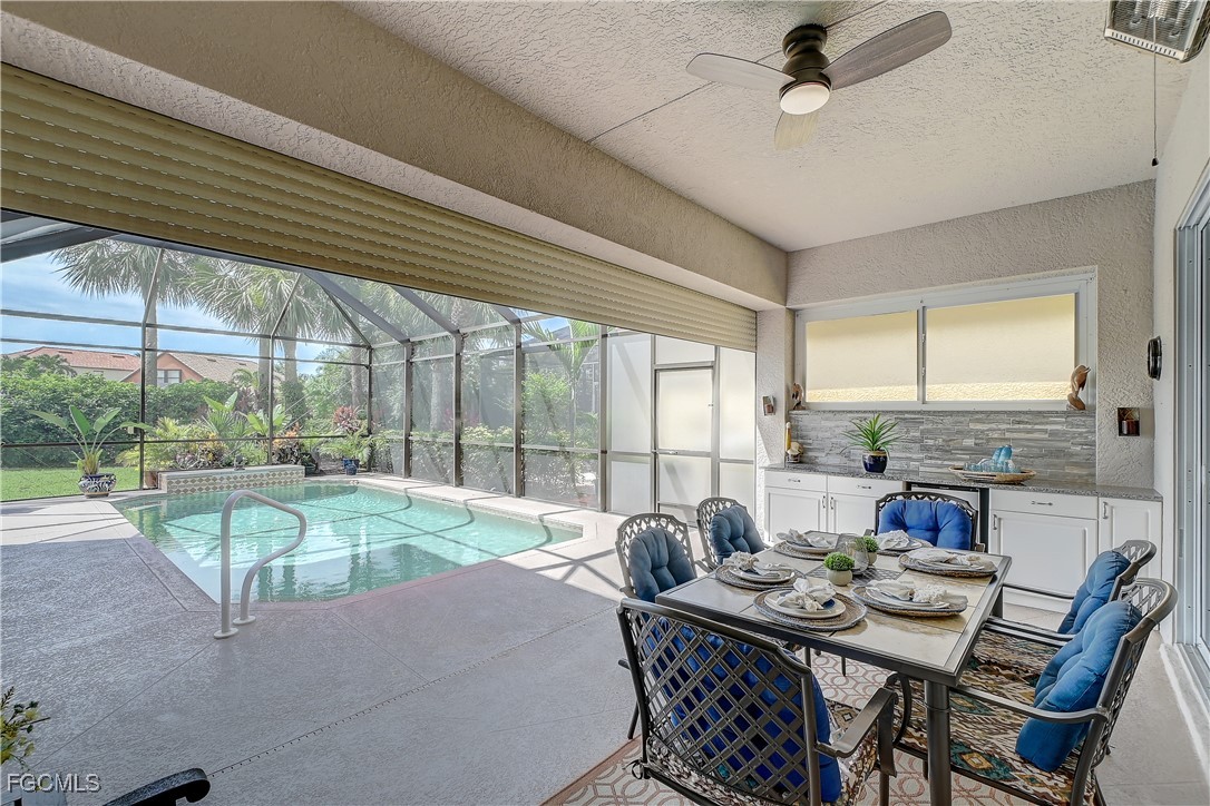 12910 Timber Ridge Drive Fort Myers, FL 33913 - Photo 3 of 37 a view of a dining room with furniture window and outside view