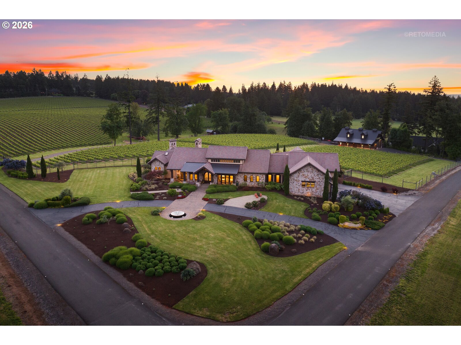 30460 Northeast Bell Road Newberg, OR 97132 - Photo 1 of 48 a view of an outdoor space yard patio and swimming pool