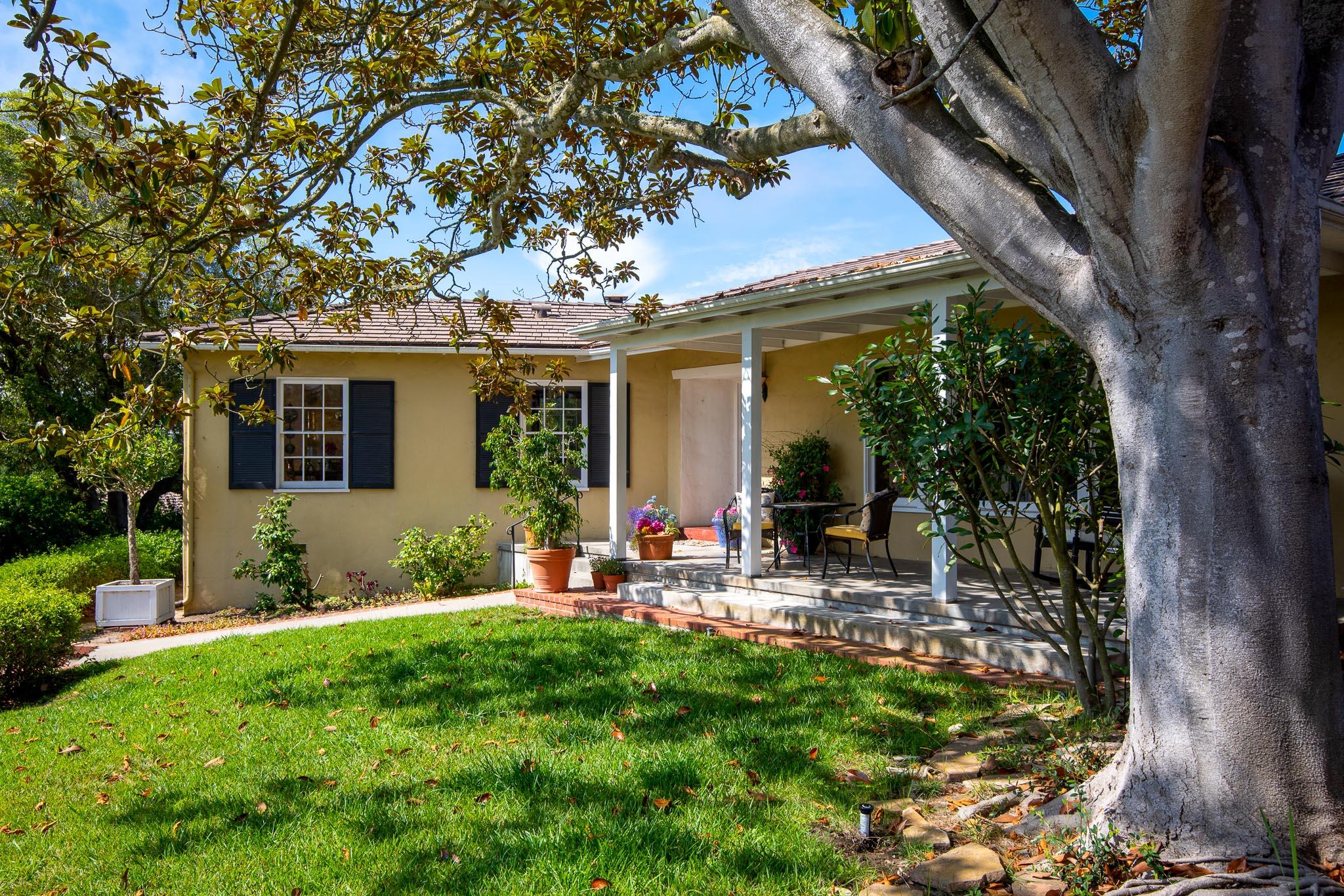 895 Via Hierba Santa Barbara, CA 93110 - Photo 19 of 24 a front view of house with yard and outdoor seating