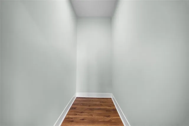 a view of a small space