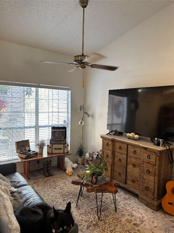 30 Oak Villa Road Canyon Lake, TX 78133 - Photo 5 of 29 a living room with furniture a flat screen tv and a window