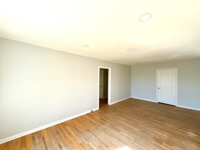 a view of empty room