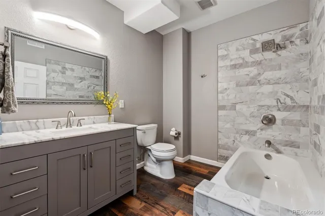 a bathroom with a sink and a toilet