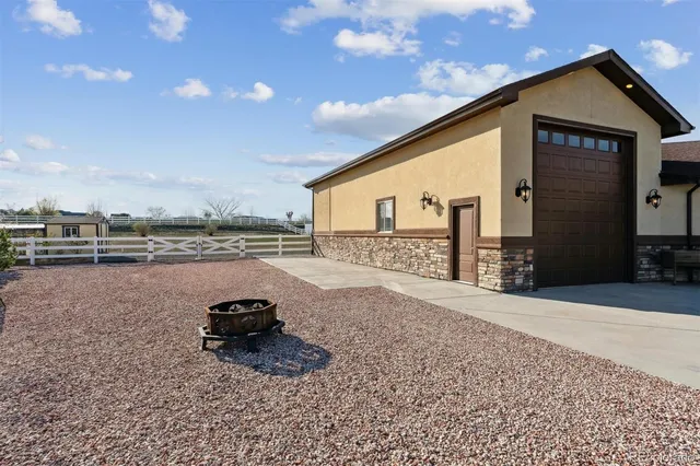 a view of a terrace with a terrace