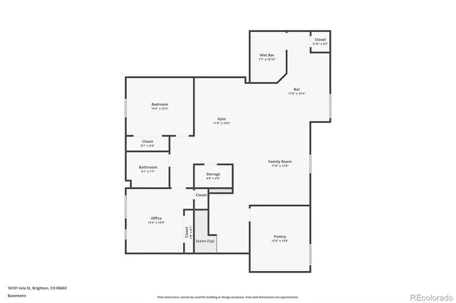 a picture of a floor plan