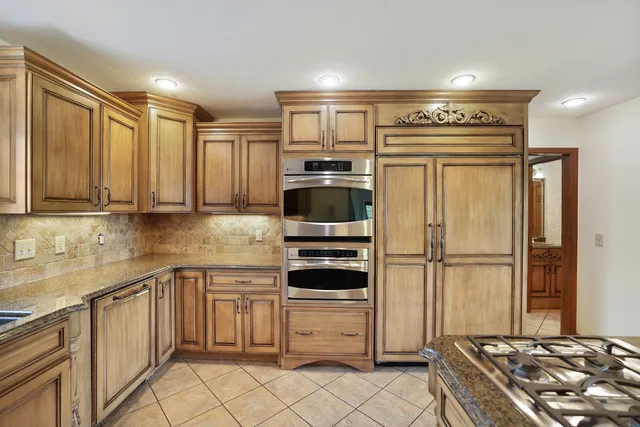 a bathroom with a bathtub and a sink