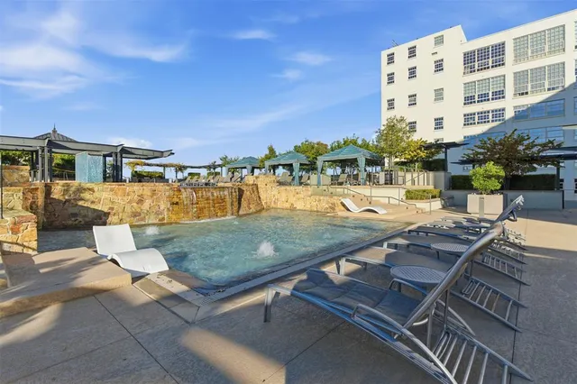 a outdoor living space with furniture and garden view