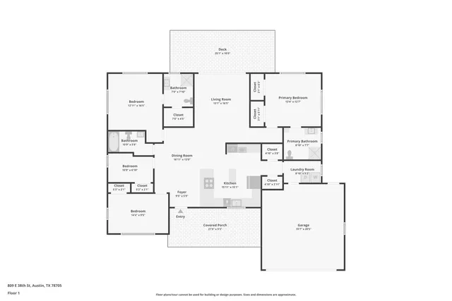 $1,100,000 | 809 East 38th Street, Austin, TX 78705