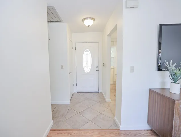 wooden floor in a gallery