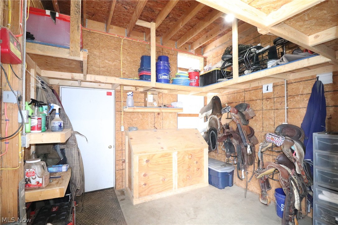 1153 East Pleasant Home Road Wooster, OH 44691 - Photo 39 of 48 Tack room with plenty of room for storage.