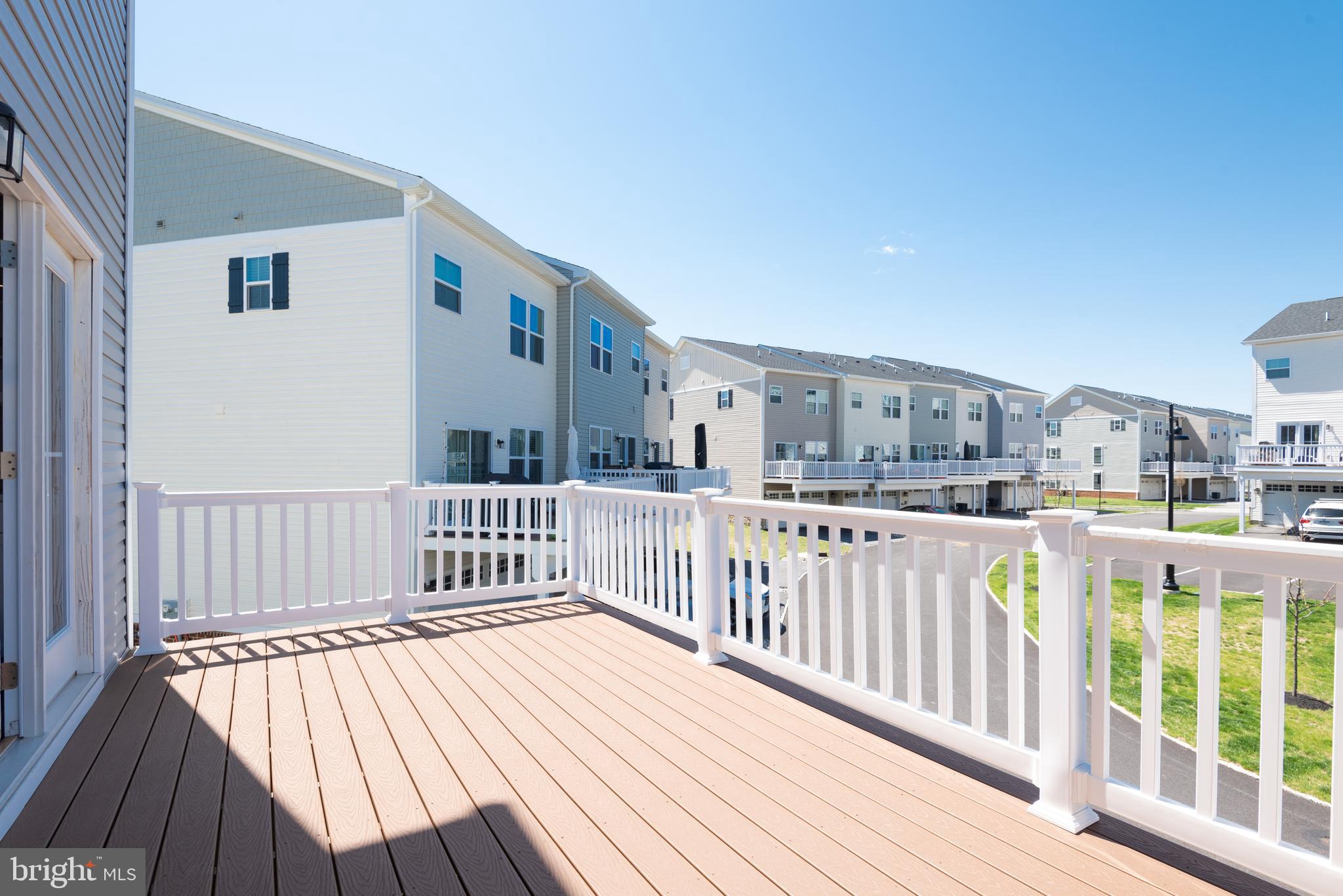 627 Quarry Point Road Malvern, PA 19355 - Photo 23 of 24 a view of a deck with wooden floor and fence