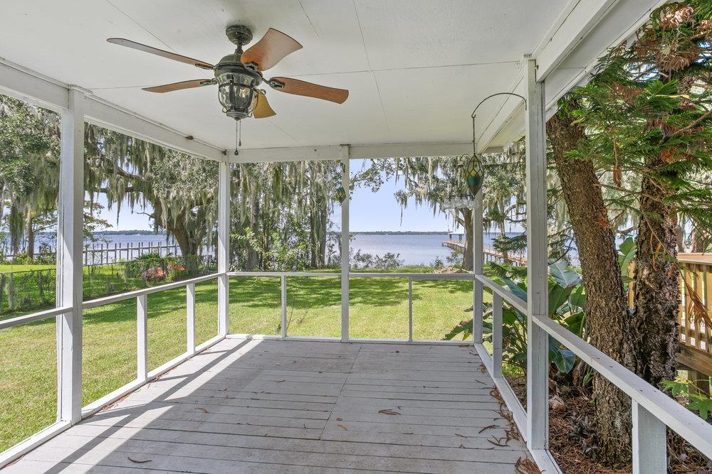137 Mays Cove Road East Palatka, FL 32131 - Photo 34 of 70 a view of swimming pool from a balcony