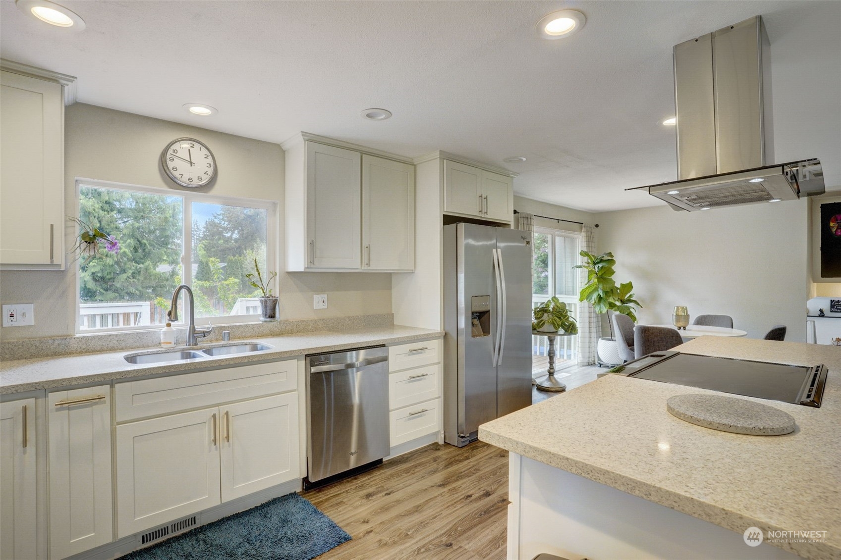 968 Brookdale Road East Tacoma, WA 98445 - Photo 12 of 31 a kitchen with a sink stove and refrigerator