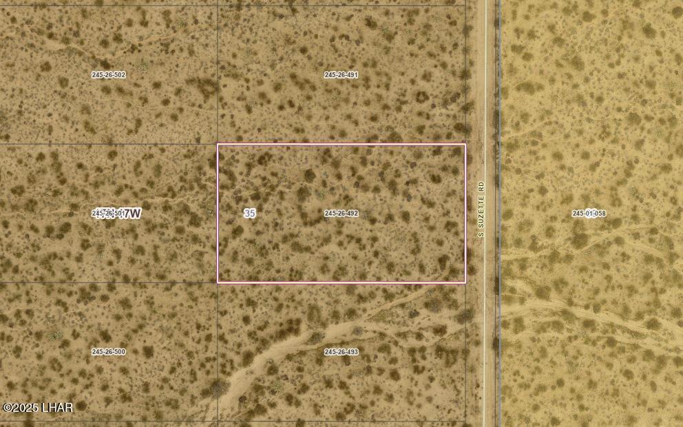 Lot P6 South A S Suzette Road Yucca, AZ 86438 - Photo 97 of 98 LH8 P6A map 2