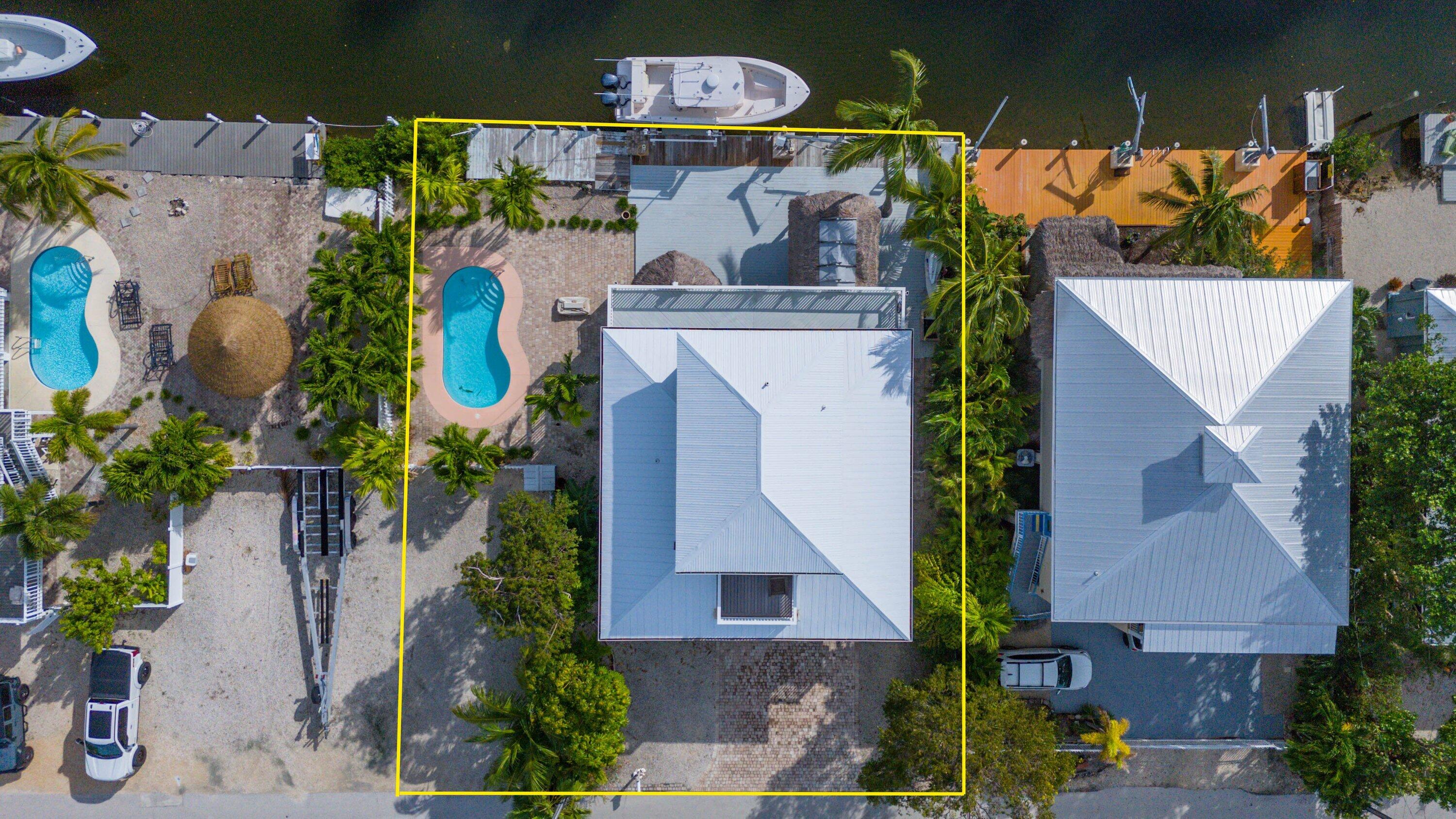 643 Indies Road Summerland Key, FL 33042 - Photo 5 of 50 an aerial view of a house with yard