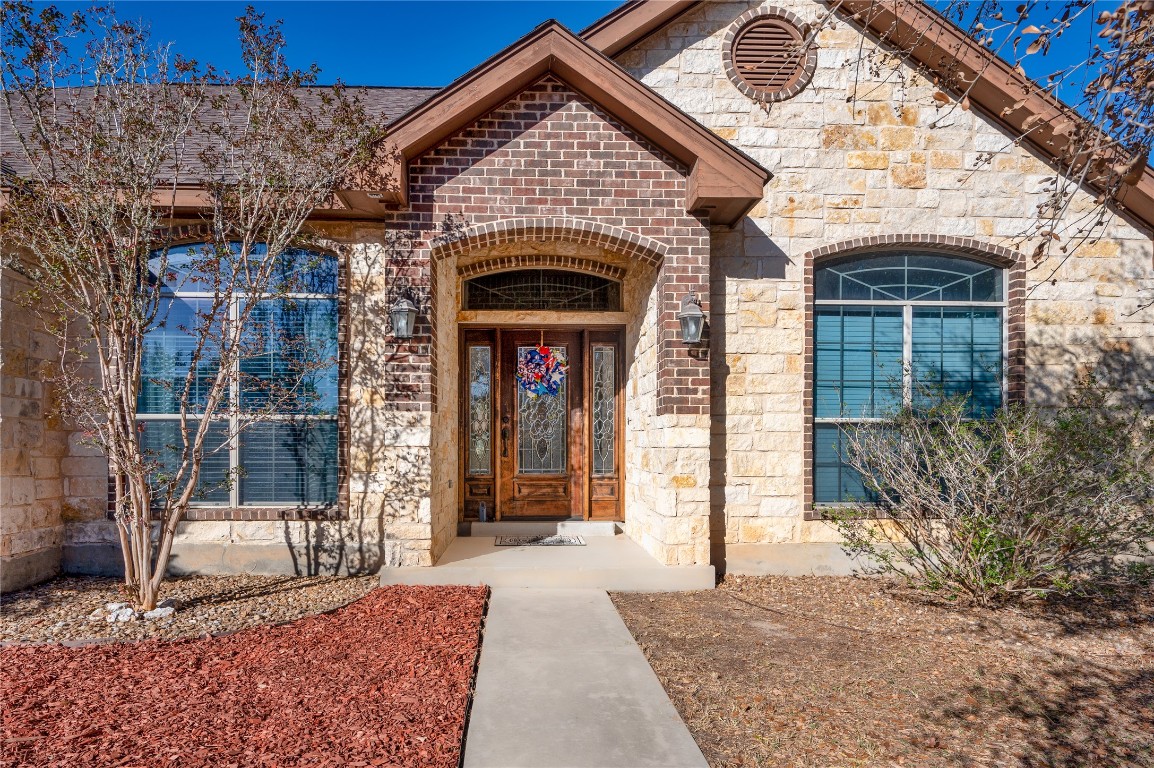455 Rose Blossom Loop La Vernia, TX 78121 - Photo 2 of 24 a view of entrance of the house