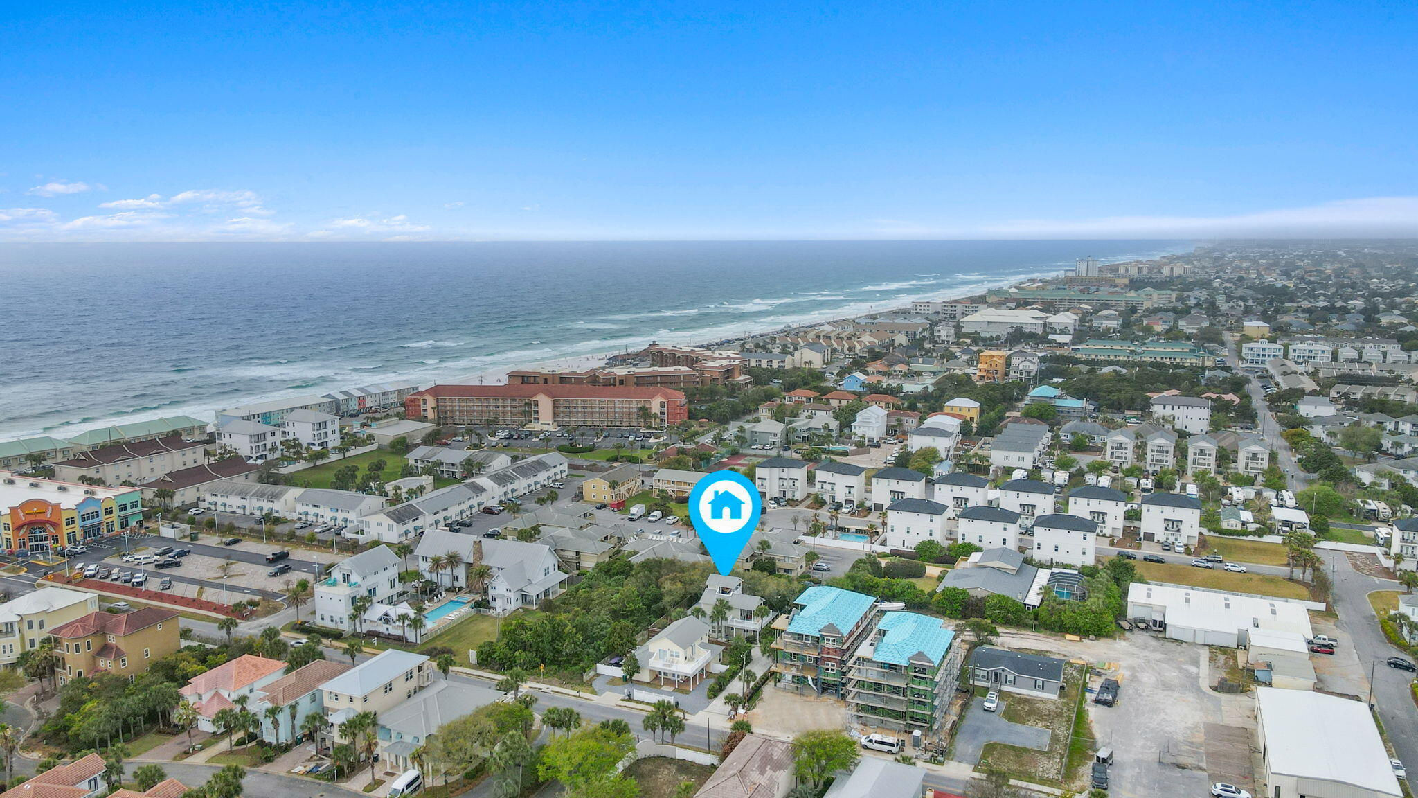 362 South Holiday Road Miramar Beach, FL 32550 - Photo 44 of 51 an aerial view of a city with lots of residential buildings