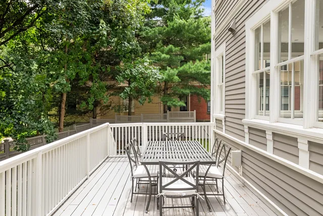 a view of a chair in the balcony