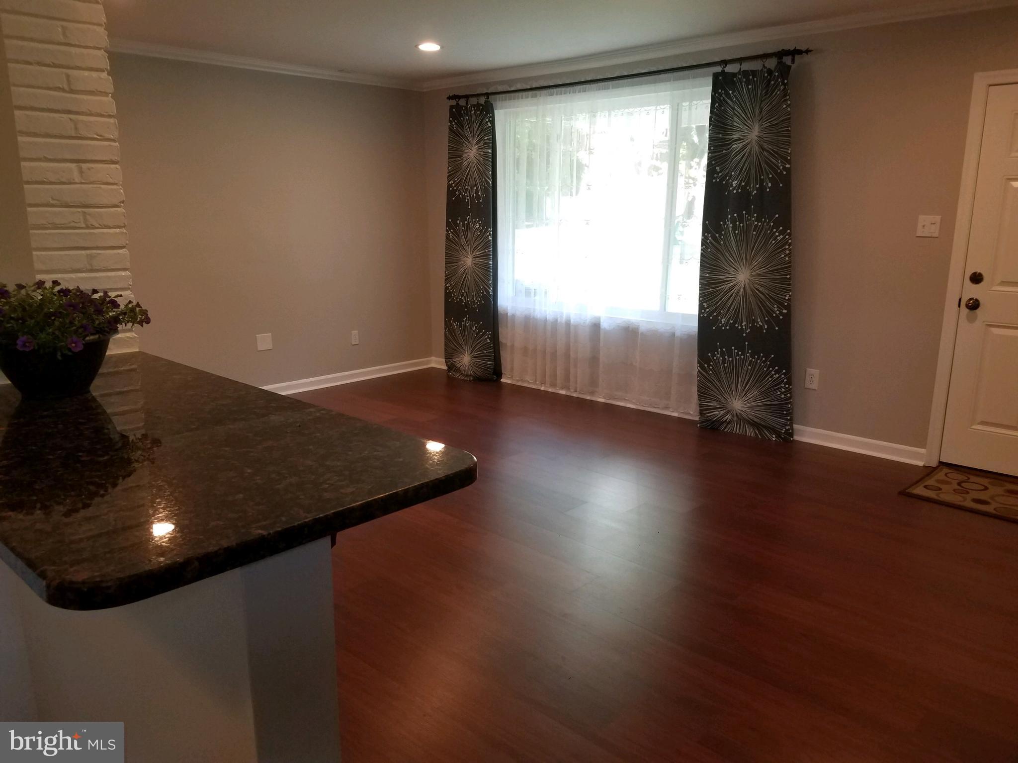 3301 Rutgers Street Hyattsville, MD 20783 - Photo 14 of 53 LIVING ROOM VIEW AND BREAKFAST BAR