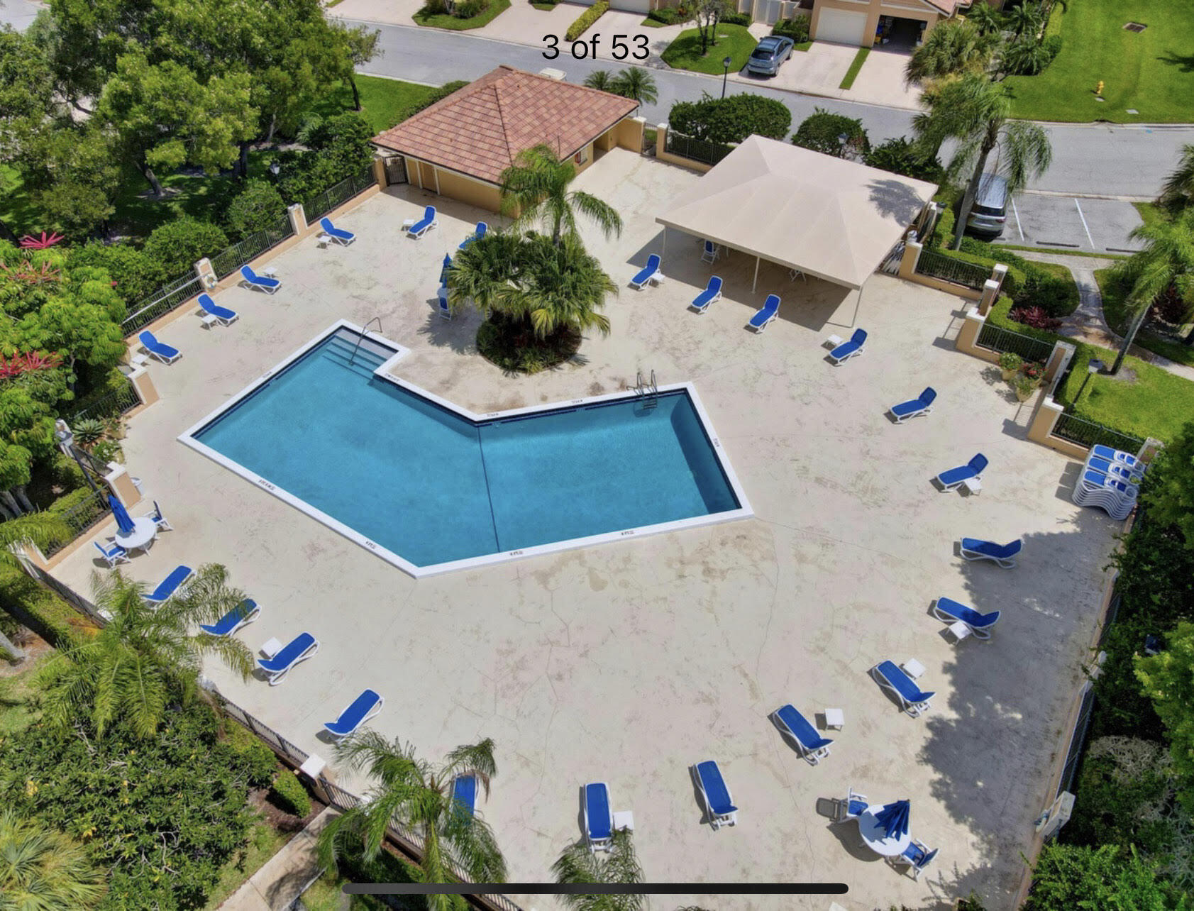 356 Prestwick Circle, Unit 3 Palm Beach Gardens, FL 33418 - Photo 42 of 42 an aerial view of house with yard