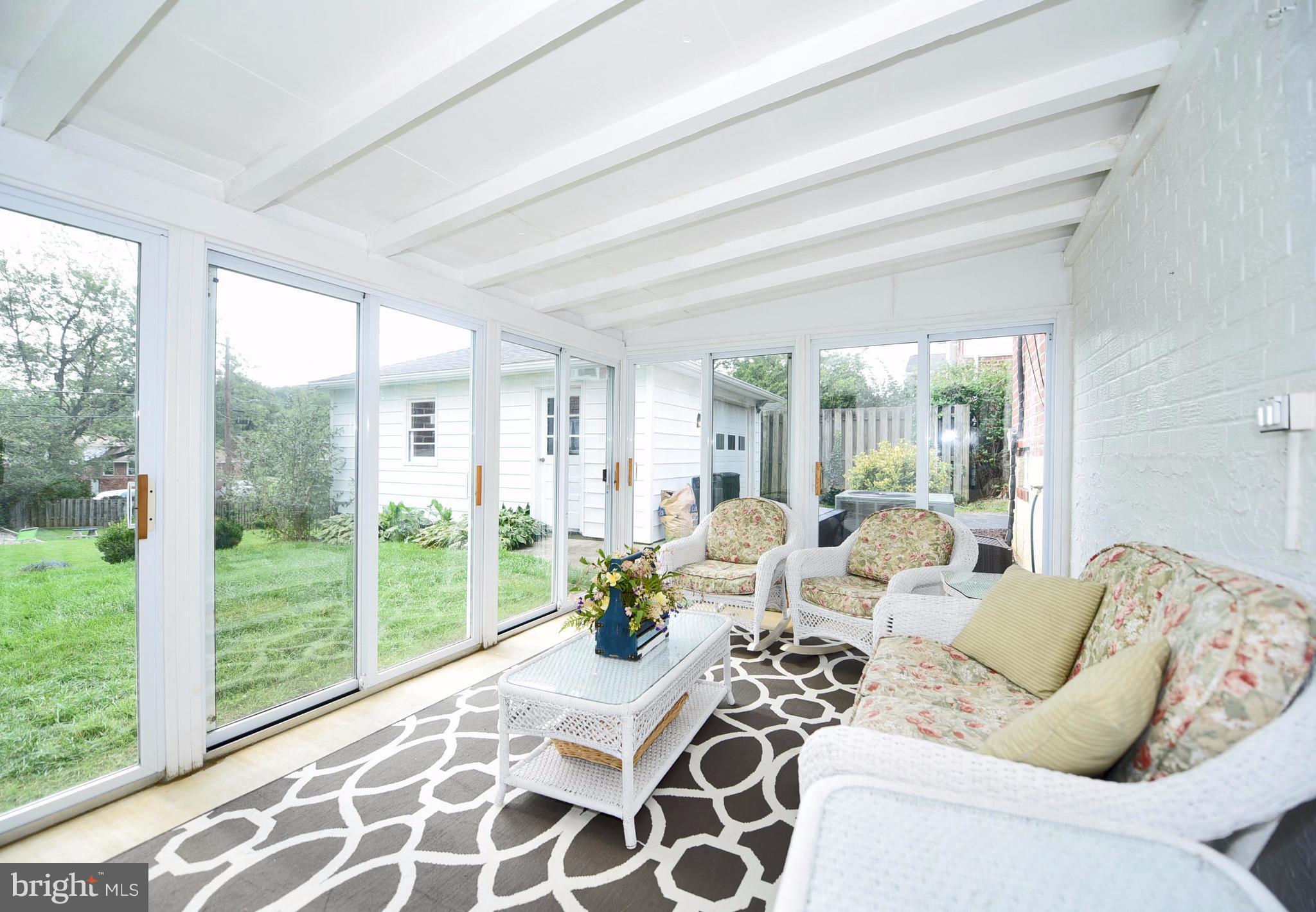 607 Seabrook Road Towson, MD 21286 - Photo 26 of 30 Bright sunroom