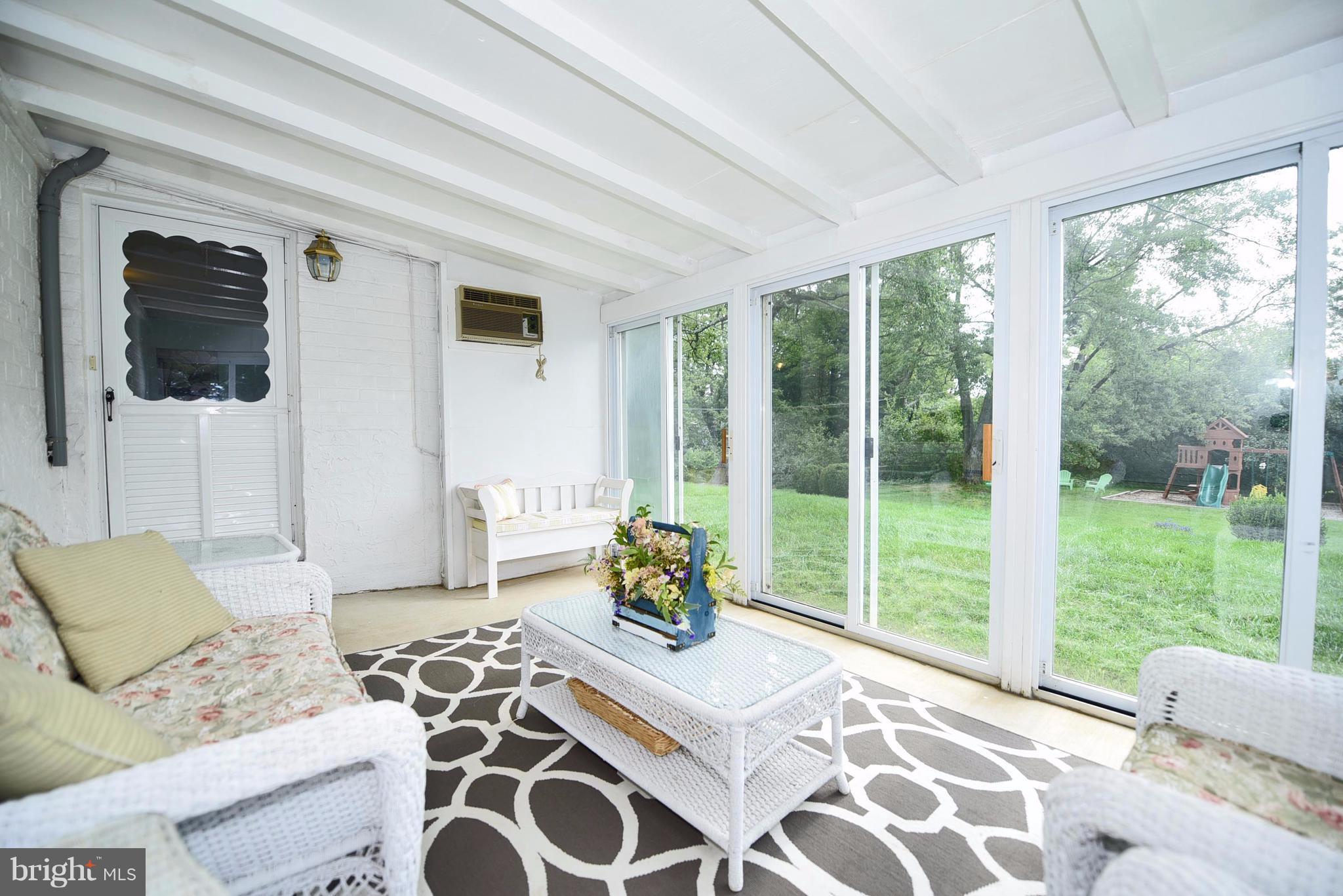 607 Seabrook Road Towson, MD 21286 - Photo 27 of 30 Sunroom with backyard view