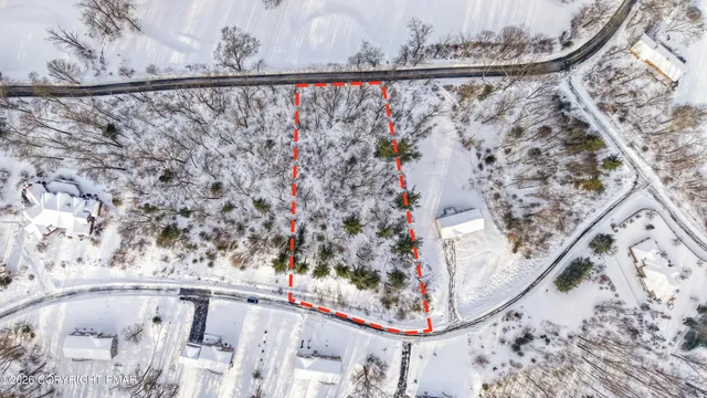 a view of a wooden door