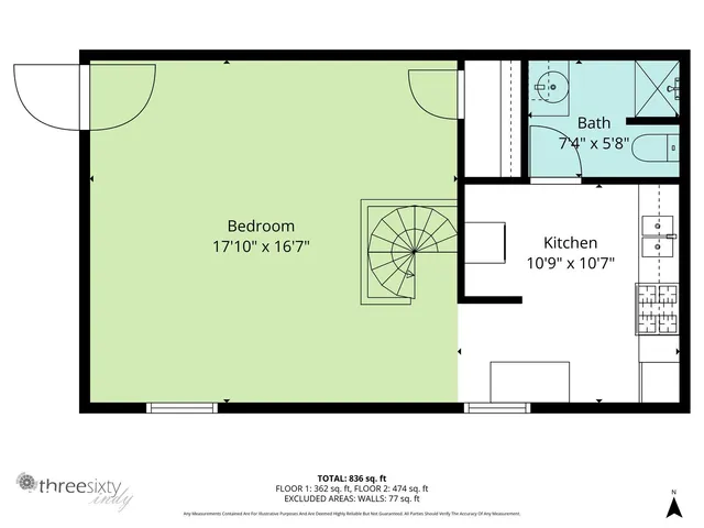 $319,900 | 3830 South Olney Street, Indianapolis, IN 46237