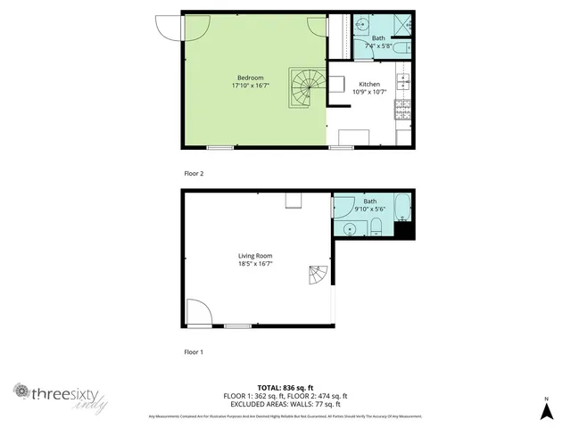 $319,900 | 3830 South Olney Street, Indianapolis, IN 46237