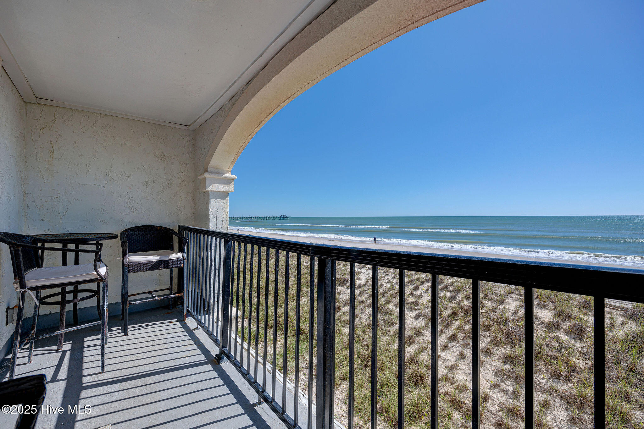 790 New River Inlet Road, Unit 115A North Topsail Beach, NC 28460 - Photo 3 of 40 Private oceanfront balcony