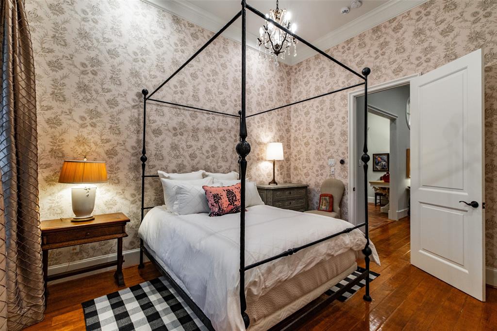 0 County Road 2402 Canton, TX 75103 - Photo 15 of 36 a bedroom with a bed and wooden floor