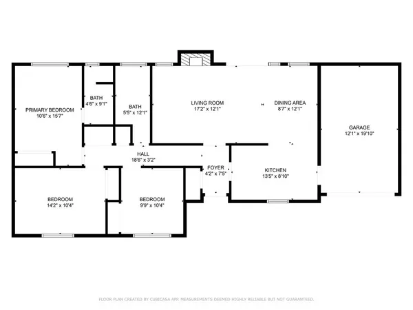 a picture of a floor plan