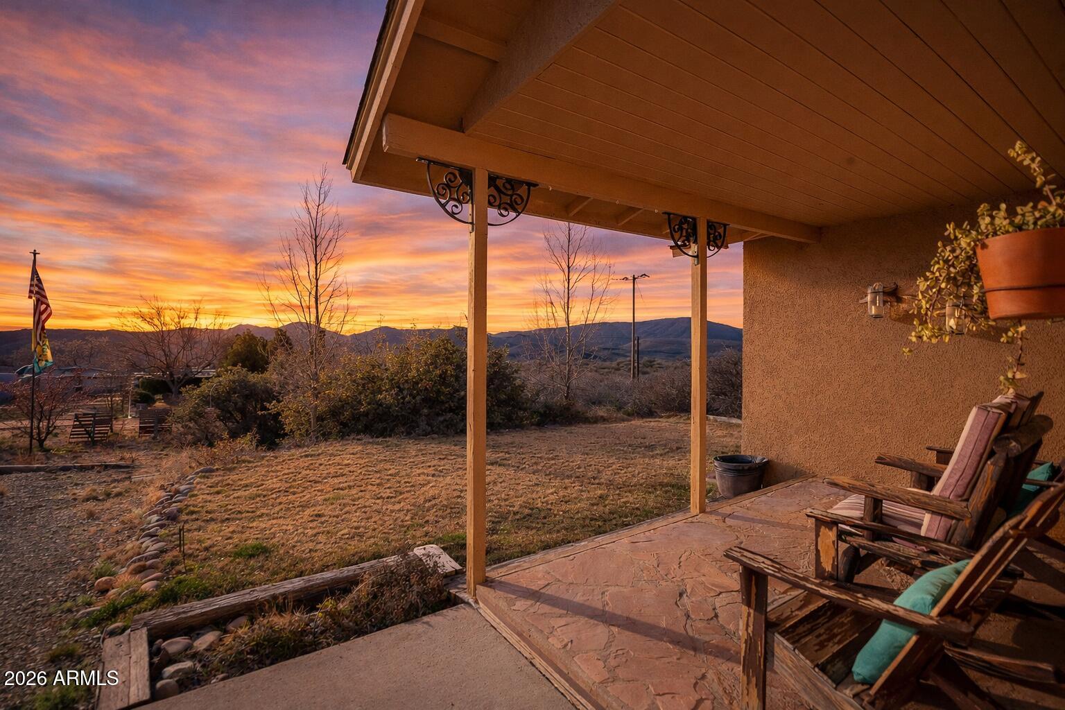 6565 Musgrove Road Skull Valley, AZ 86338 - Photo 10 of 67 a view of an outdoor space with seating area