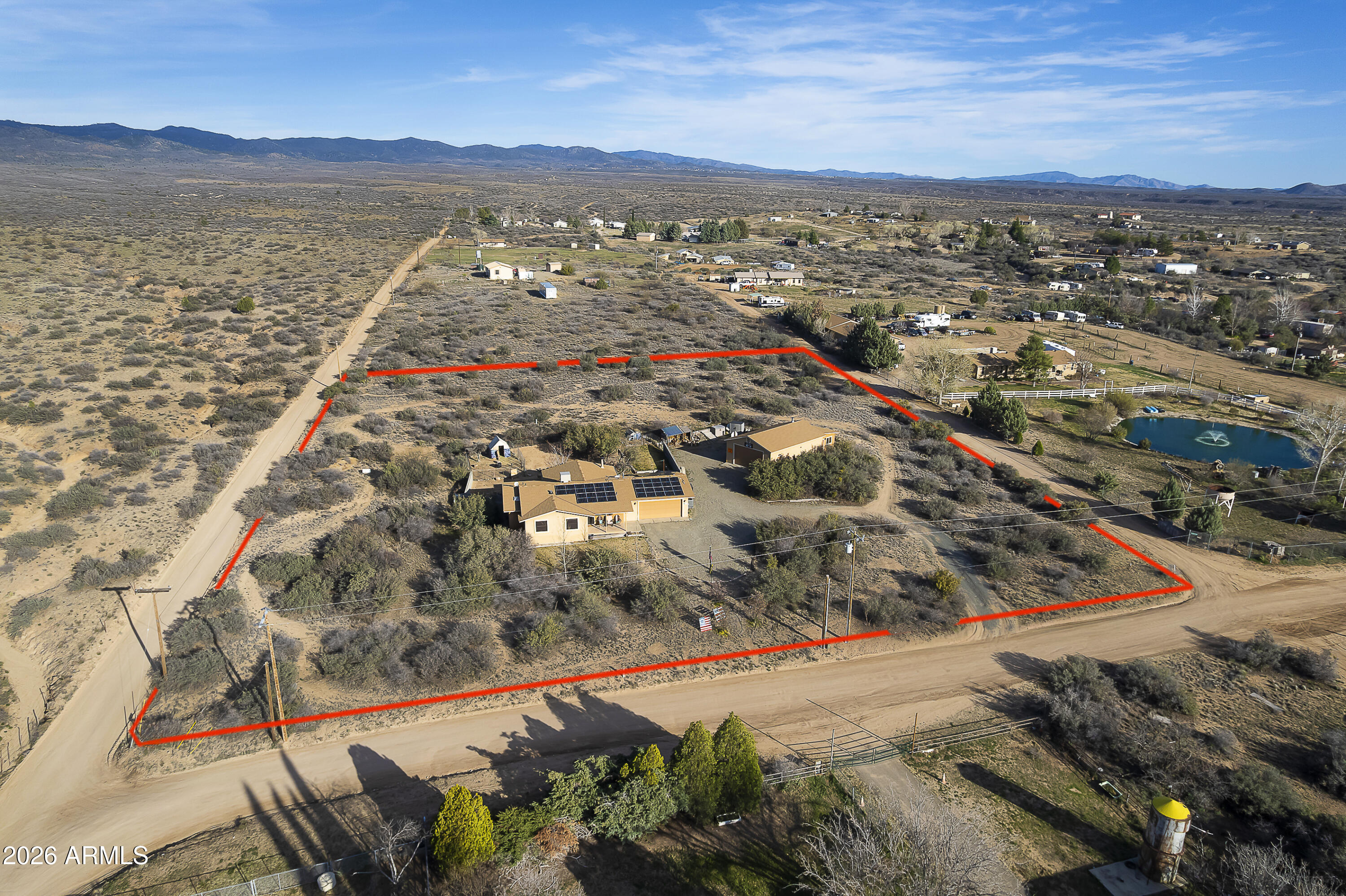 6565 Musgrove Road Skull Valley, AZ 86338 - Photo 57 of 67 view of city and mountain