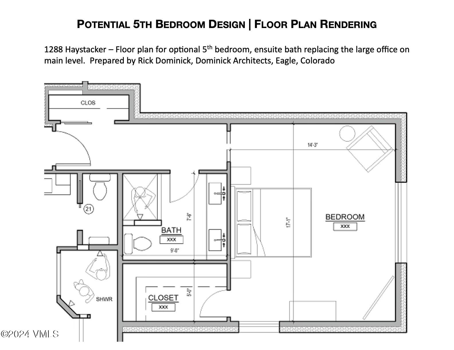 1288 East Haystacker Drive Eagle, CO 81631 - Photo 16 of 34 1288 5th Bedroom Option Main Level
