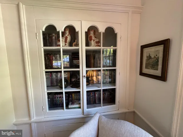 a view of a livingroom with furniture and window
