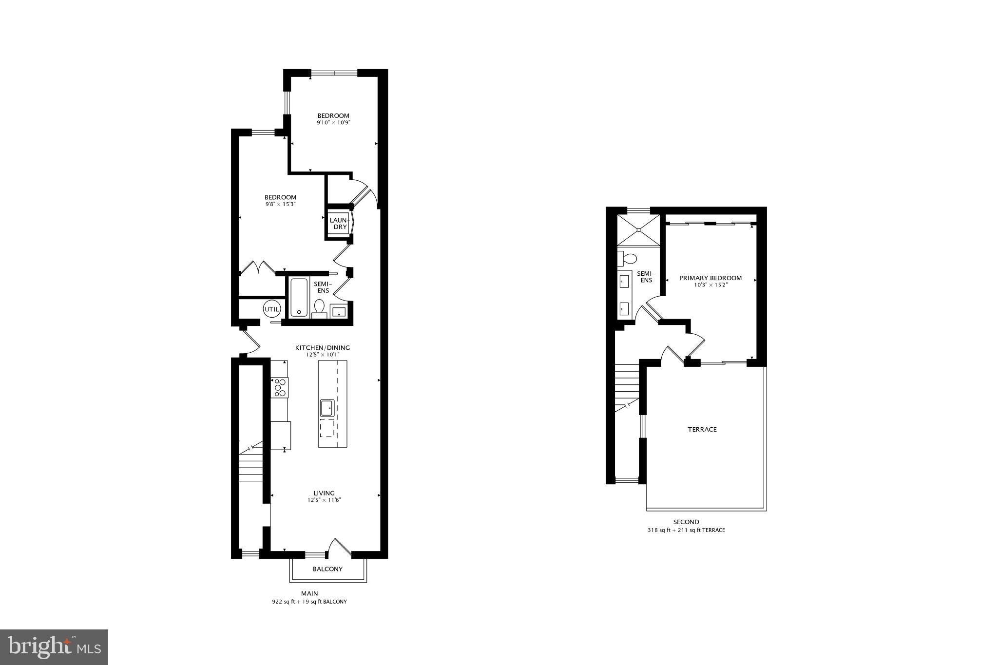 1011 18th Street Northeast, Unit 8 Washington, DC 20002 - Photo 25 of 25 a picture of floor plan
