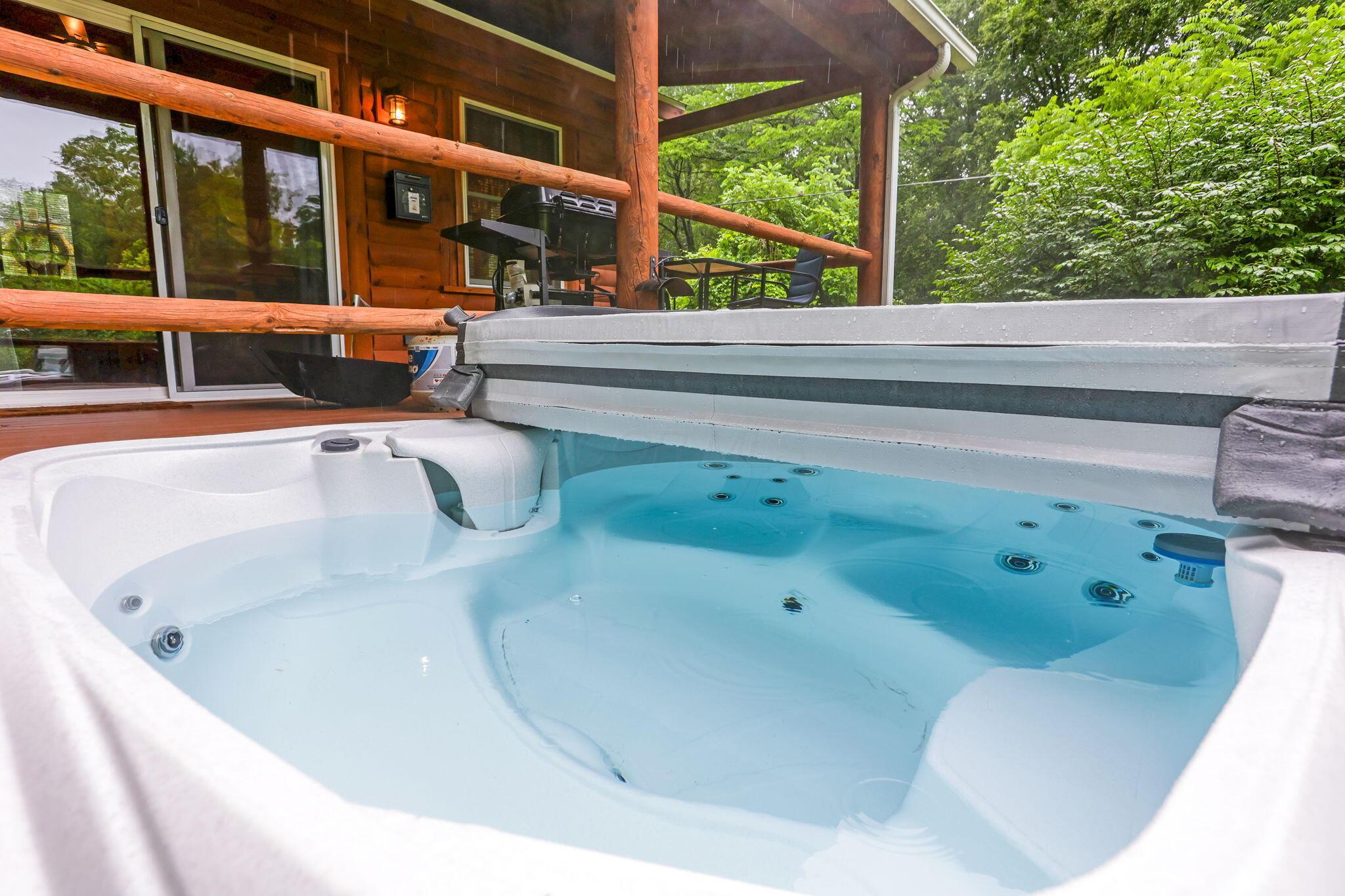 14879 Wolfe-Bennett Road Nelsonville, OH 45764 - Photo 22 of 31 Hot Tub