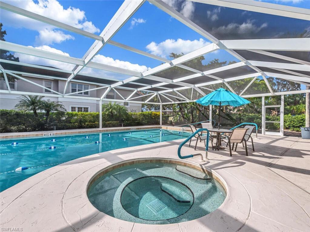 2420 Old Groves Road, Unit 204 Naples, FL 34109 - Photo 12 of 32 Main Community Pool/Spa, Fully Screened
