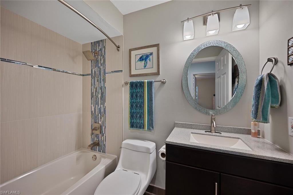 2420 Old Groves Road, Unit 204 Naples, FL 34109 - Photo 9 of 32 Renovated Guest Bathroom