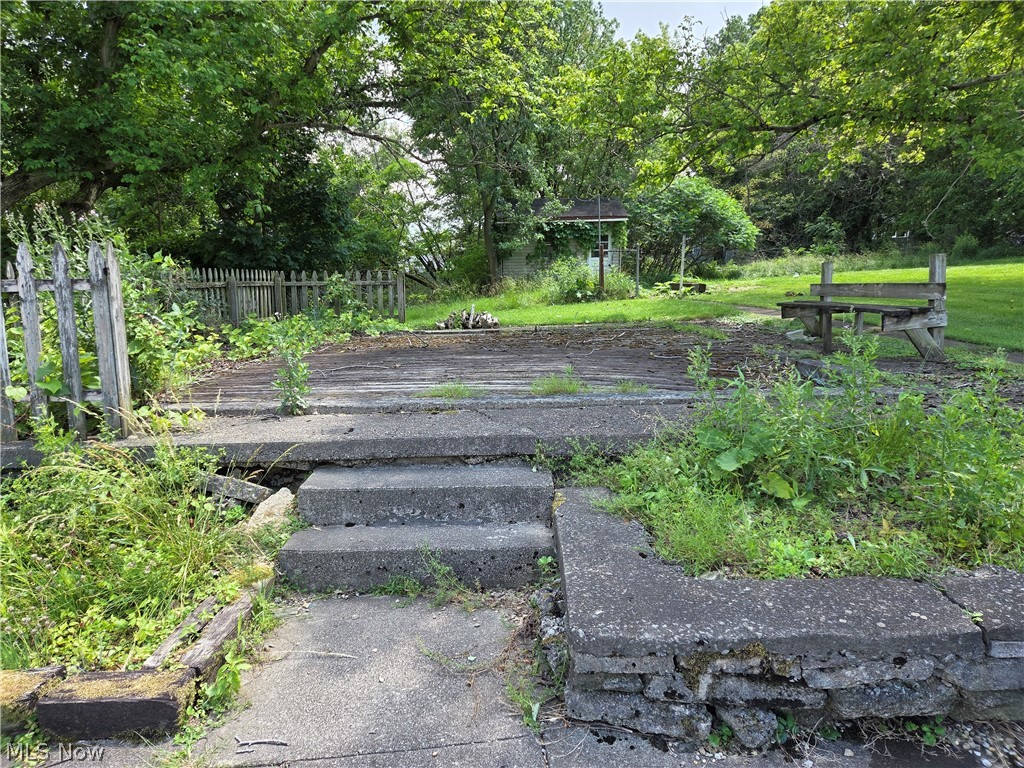 636 Lincoln Street Struthers, OH 44471 - Photo 26 of 26 Old in ground pool. Do not walk on, not safe
